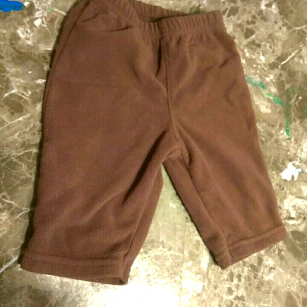 Brown baby pants